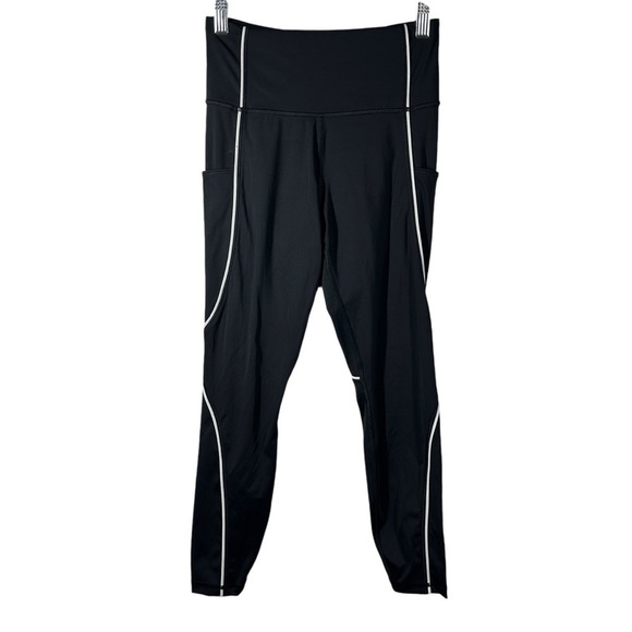 Athleta Tailwind 7/8 Leggings Women's‎ XS Black Running Workout Compression - Picture 1 of 8